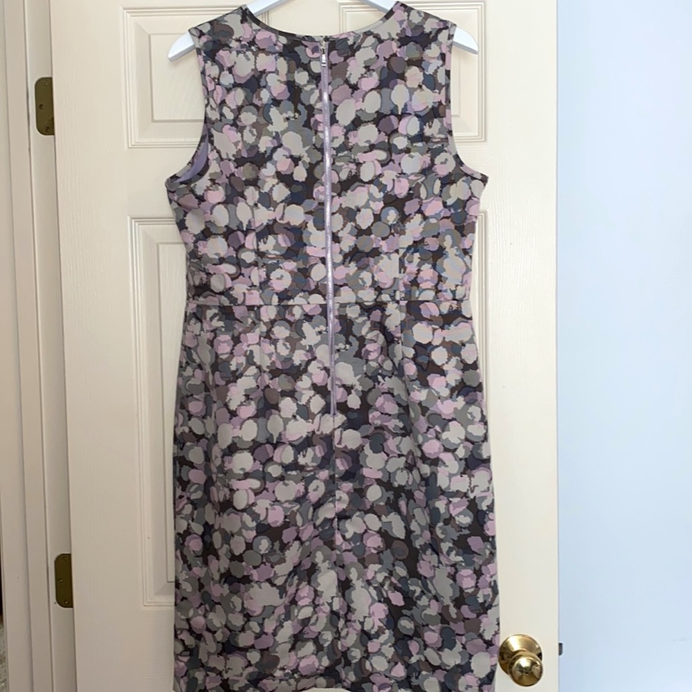 NWOT LOFT Printed Sheath Dress - Picture 4 of 6